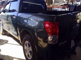 2008 TOYOTA TUNDRA, GREEN, LIMITED, CREW CAB, 5.7L, AT, 2WD. Z25979
